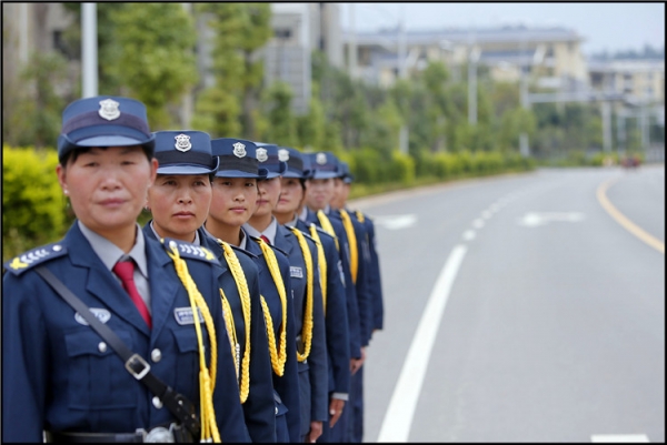 卫士风采